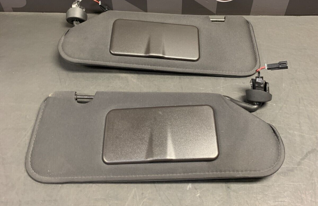 2007 CORVETTE C6 OEM DRIVER PASSENGER SUN VISORS