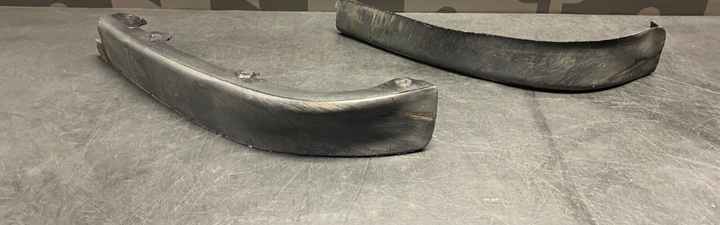 2003 CORVETTE C5 OEM FRONT BUMPER LOWER TRIM PANELS CURB PROTECTORS PAIR USED