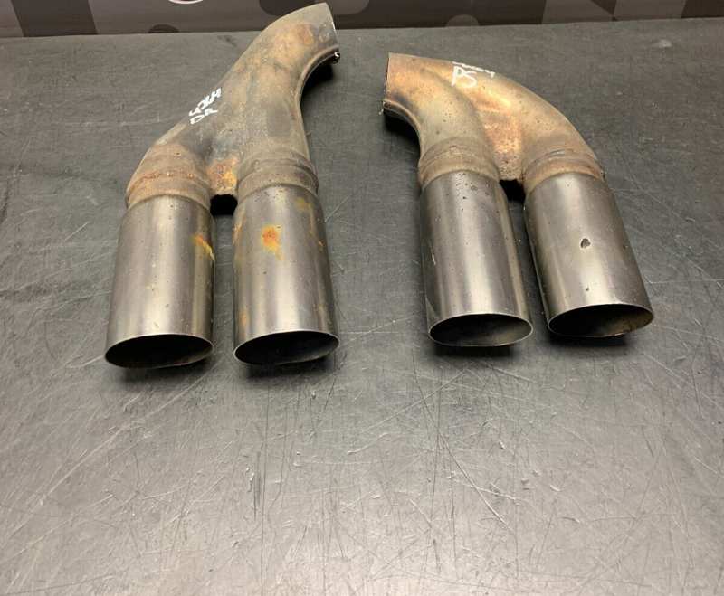 2008 SUBARU WRX STI HATCHBACK OEM EXHAUST TIPS PAIR USED