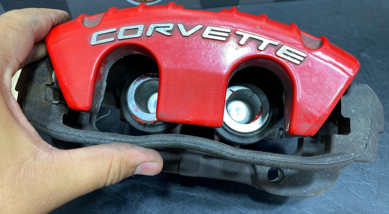 2001 CORVETTE C5 Z06 OEM BRAKE CALIPER SET FRONT REAR RED CALIPERS USED 41K MILE