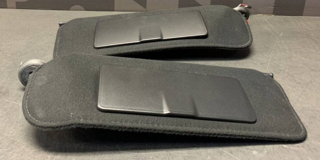 2004 CORVETTE C5 Z06 OEM SUN VISORS PAIR DRIVER PASSENGER USED 61k MILES