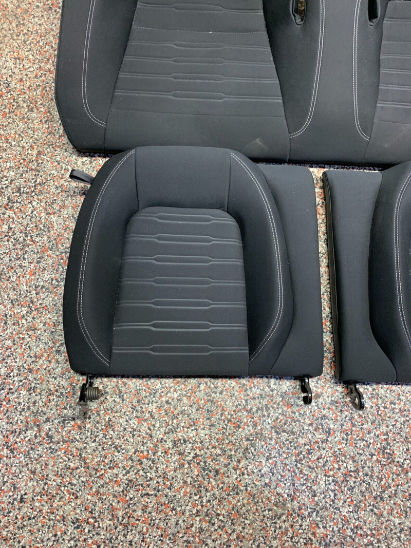 2017 MUSTANG GT OEM SEATS FRONT REAR SET