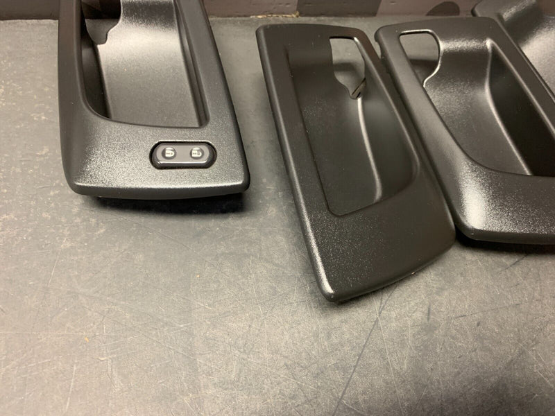 2004 CADILLAC CTS V CTS-V DOOR HANDLE SURROUND SET (4) USED OEM 74k MILES!