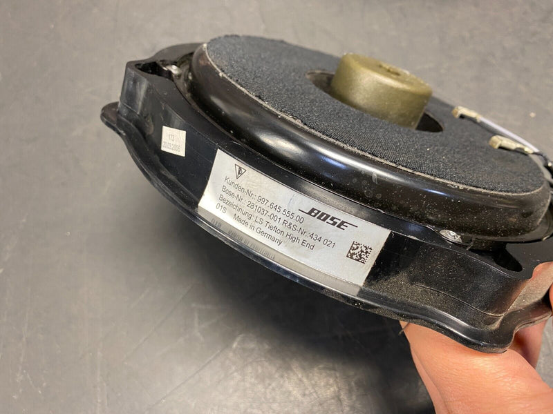 2007 PORSCHE 911 TURBO 997.1 OEM BOSE FRONT DOOR SPEAKERS PAIR DR PS USED