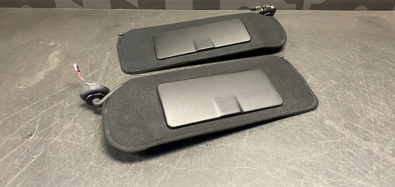 2002 CORVETTE C5Z06 OEM SUNVISORS PAIR DRIVER PASSENGER USED