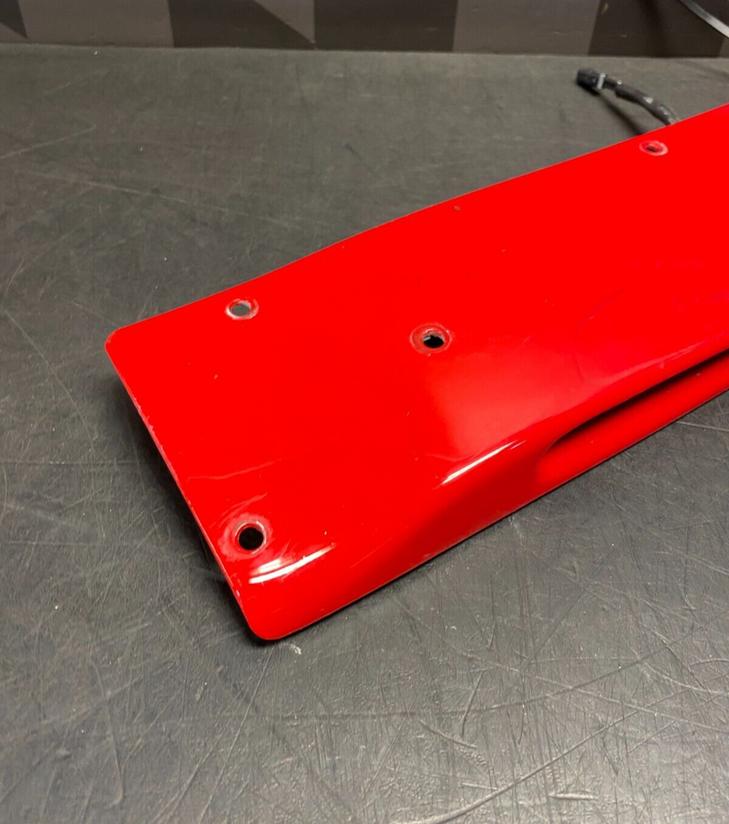 1996 DODGE VIPER RT/10 OEM THIRD BRAKE LIGHT WITH TRIM PANEL COMBO USED