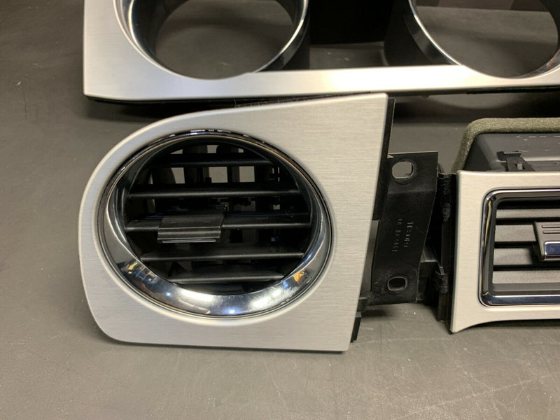 2013 FORD MUSTANG GT OEM GAUGE CLUSTER BEZEL DASH PANEL TRIM SET