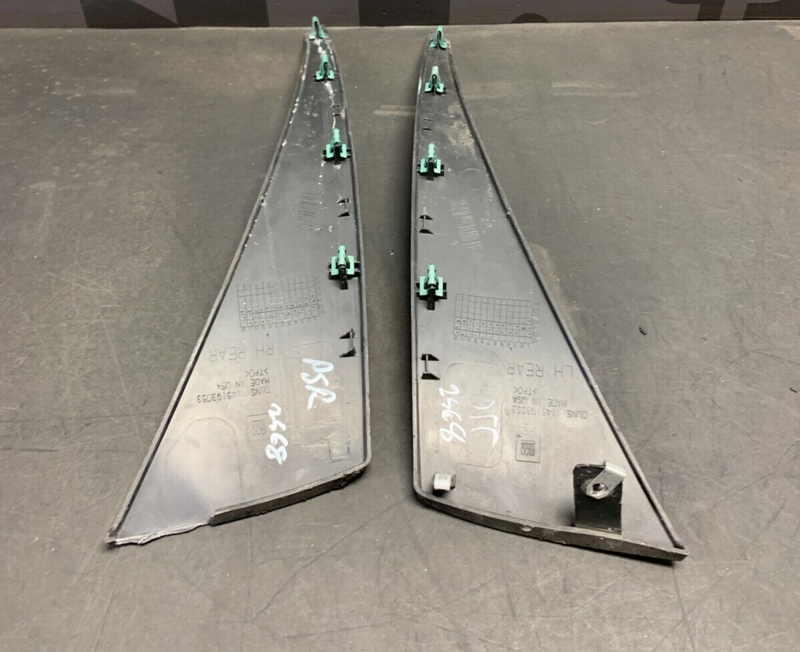 2015 CORVETTE C7 Z06 OEM PASSENGER DRIVER REAR COVER PANELS