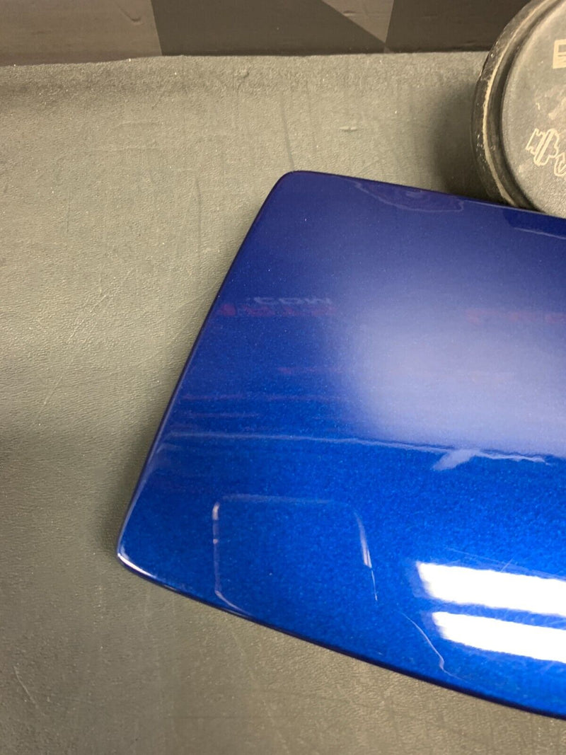 2007 CORVETTE C6 OEM GAS FUEL DOOR LEMANS BLUE