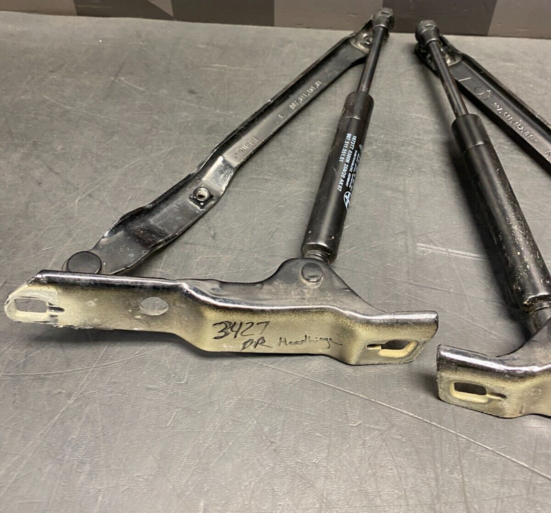 2012 PORSCHE 911 TURBO S 997.2 OEM HOOD HINGES PAIR DRIVER PASSENGER LH RH USED