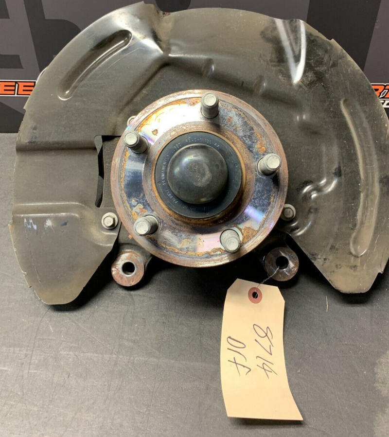 2019 FORD MUSTANG GT OEM DRIVER FRONT HUB KNUCKLE SPINDLE