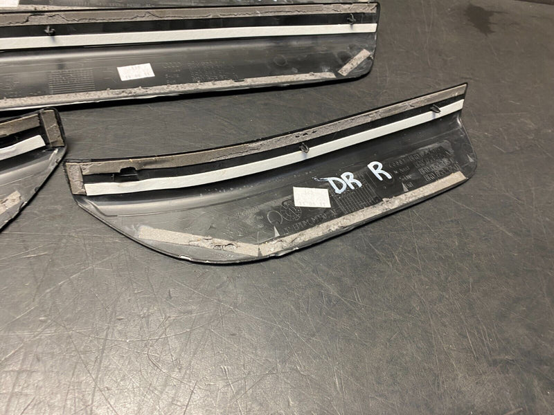 2012 Audi Q5 V6 S LINE OEM DOOR SILL SCUFF PANELS SET FRONT REAR USED