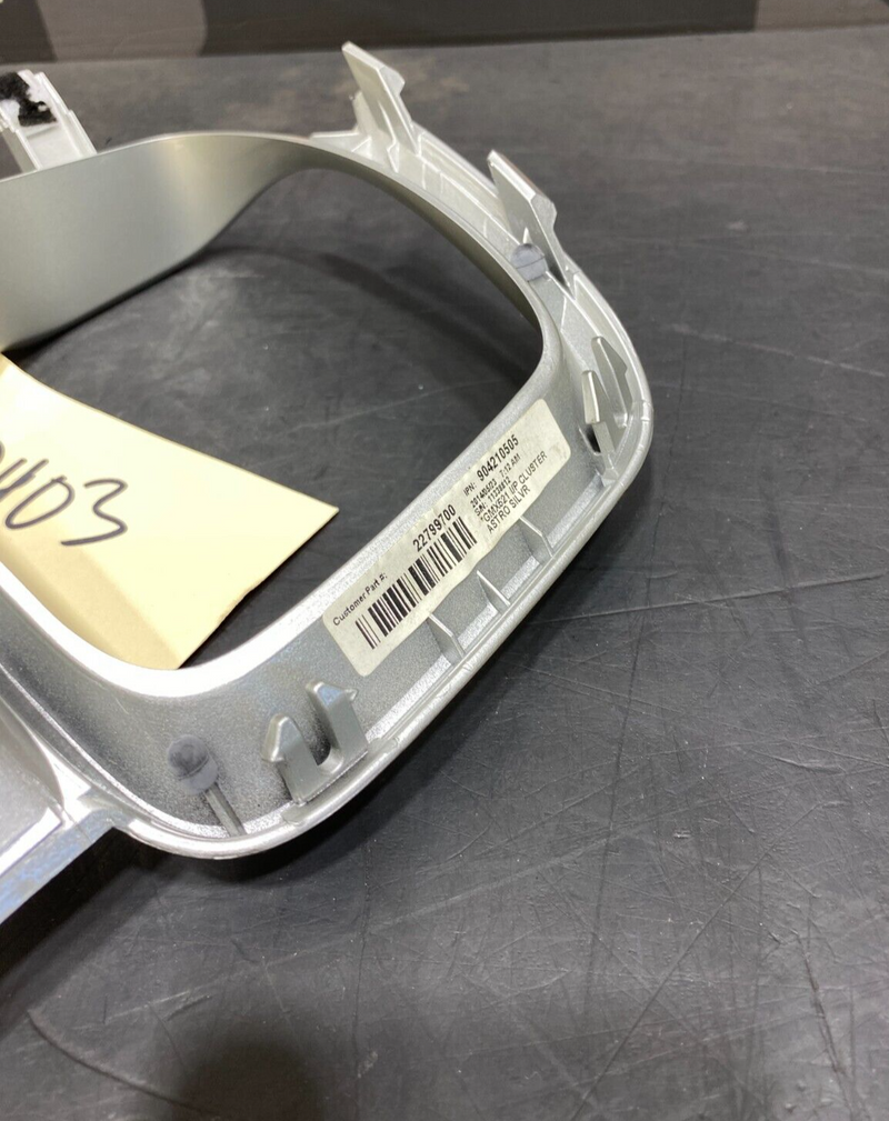 2014 CHEVROLET CAMARO ZL1 OEM GAUGE CLUSTER SURROUND BEZEL USED