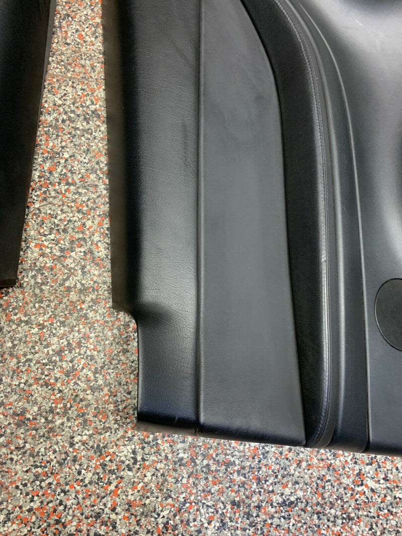 2004 PONTIAC GTO OEM BLACK FRONT DOOR PANELS REAR SIDE TRIM PANELS