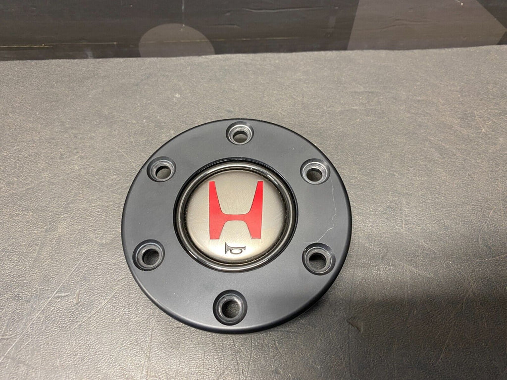 NSX-R GENUINE HORN BUTTON WITH TRIM RING AND HARDWARE USED