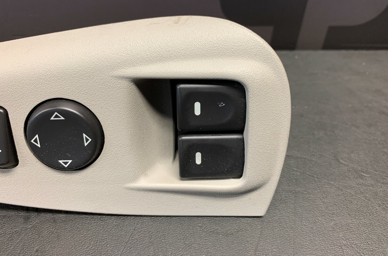2010 CORVETTE C6 GRANDSPORT OEM GREY DRIVER WINDOW SWITCH