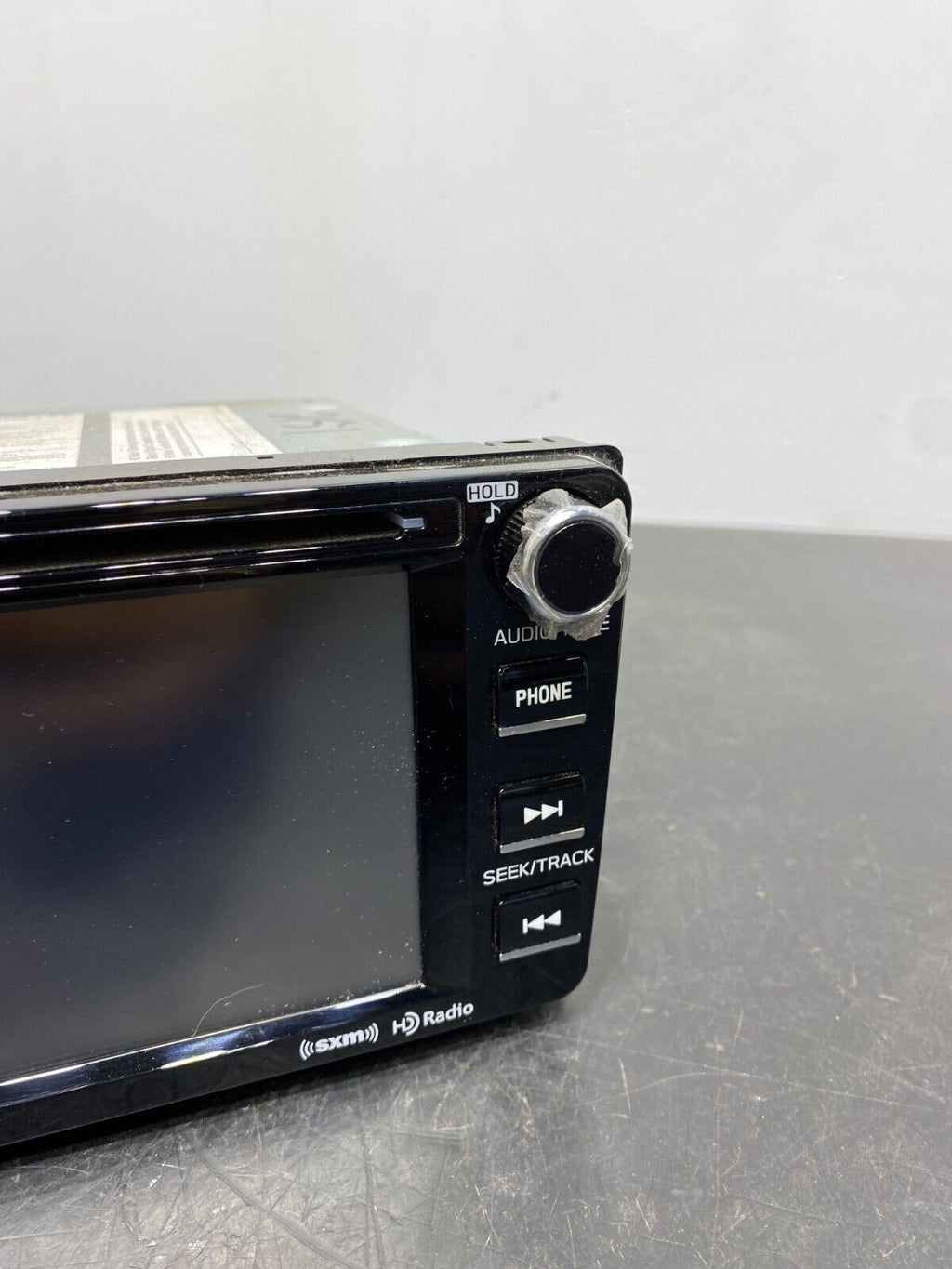2017 SUBARU BRZ OEM RADIO HEAD UNIT SCREEN PIANO BLACK 86201ca640 USED