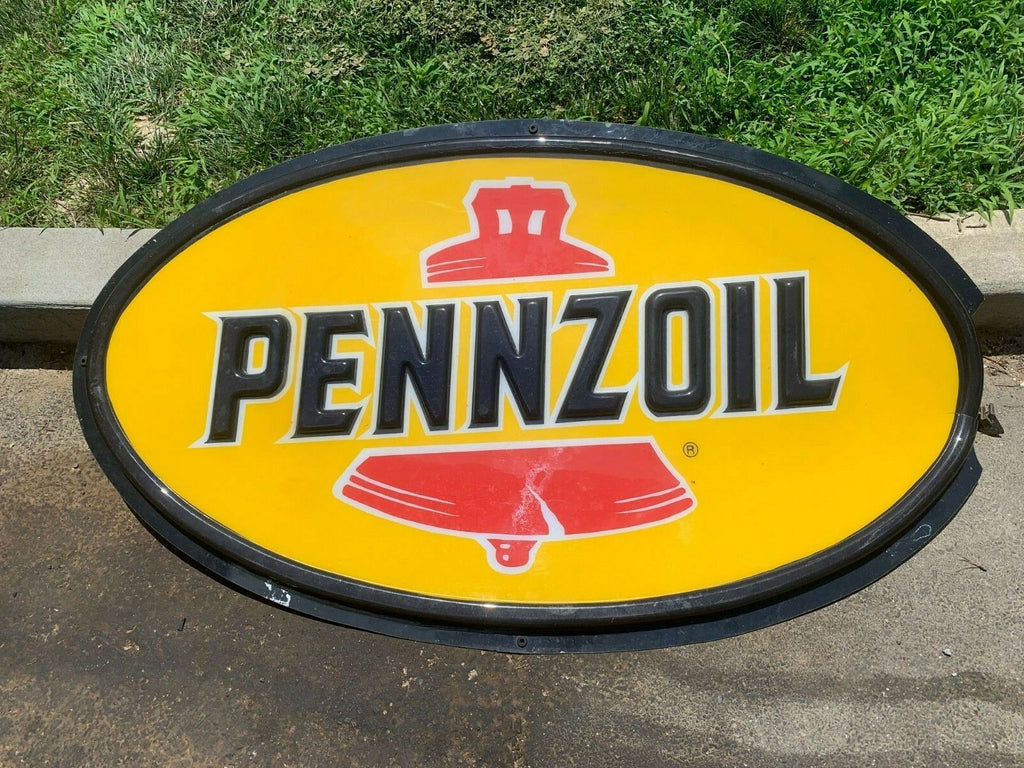 5FT X 3FT PENNZOIL SHOP SIGN -LOCAL PICK UP ONLY-