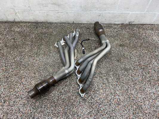 2023 CAMARO SS SW 1 7/8 CATTED LONG TUBE HEADERS PAIR DRIVER PASSENGER USED