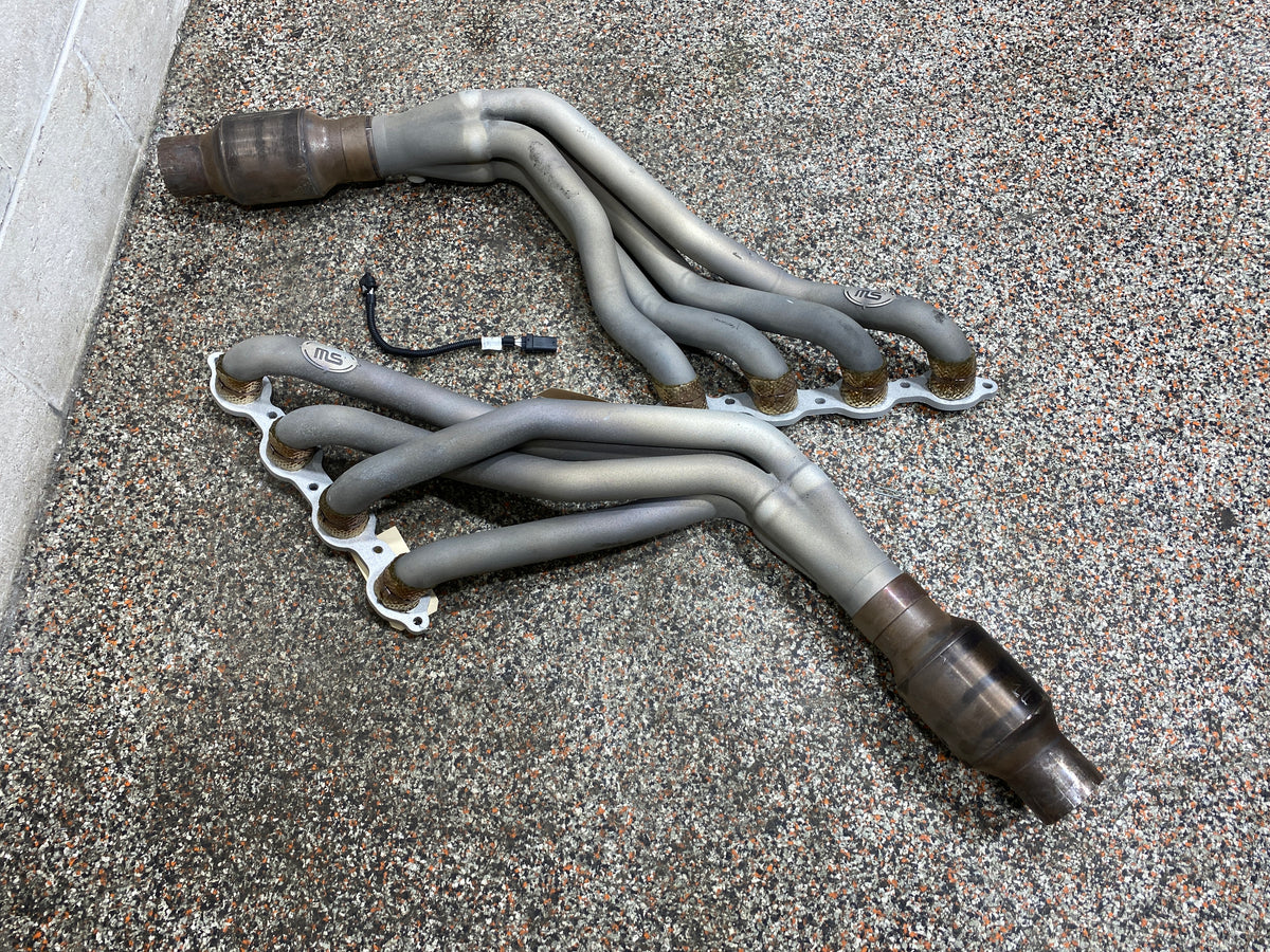 2023 CAMARO SS SW 1 7/8 CATTED LONG TUBE HEADERS PAIR DRIVER PASSENGER USED