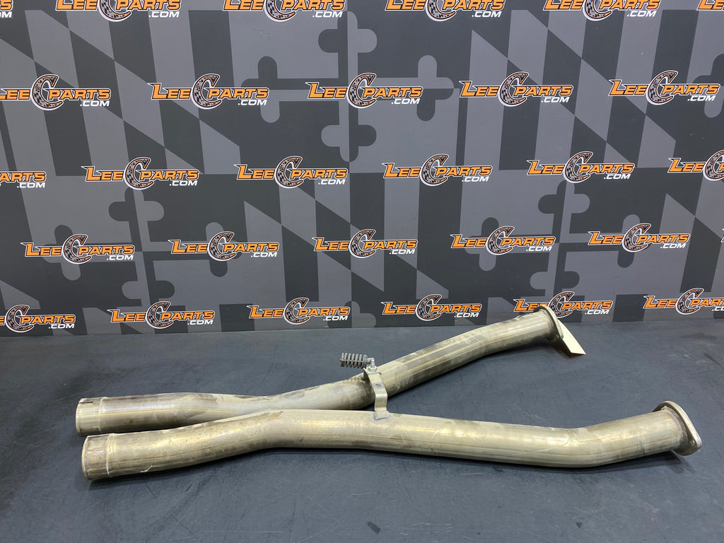 2001 CORVETTE C5 Z06 AFTERMARKET REAR X PIPE EXHAUST SECTION