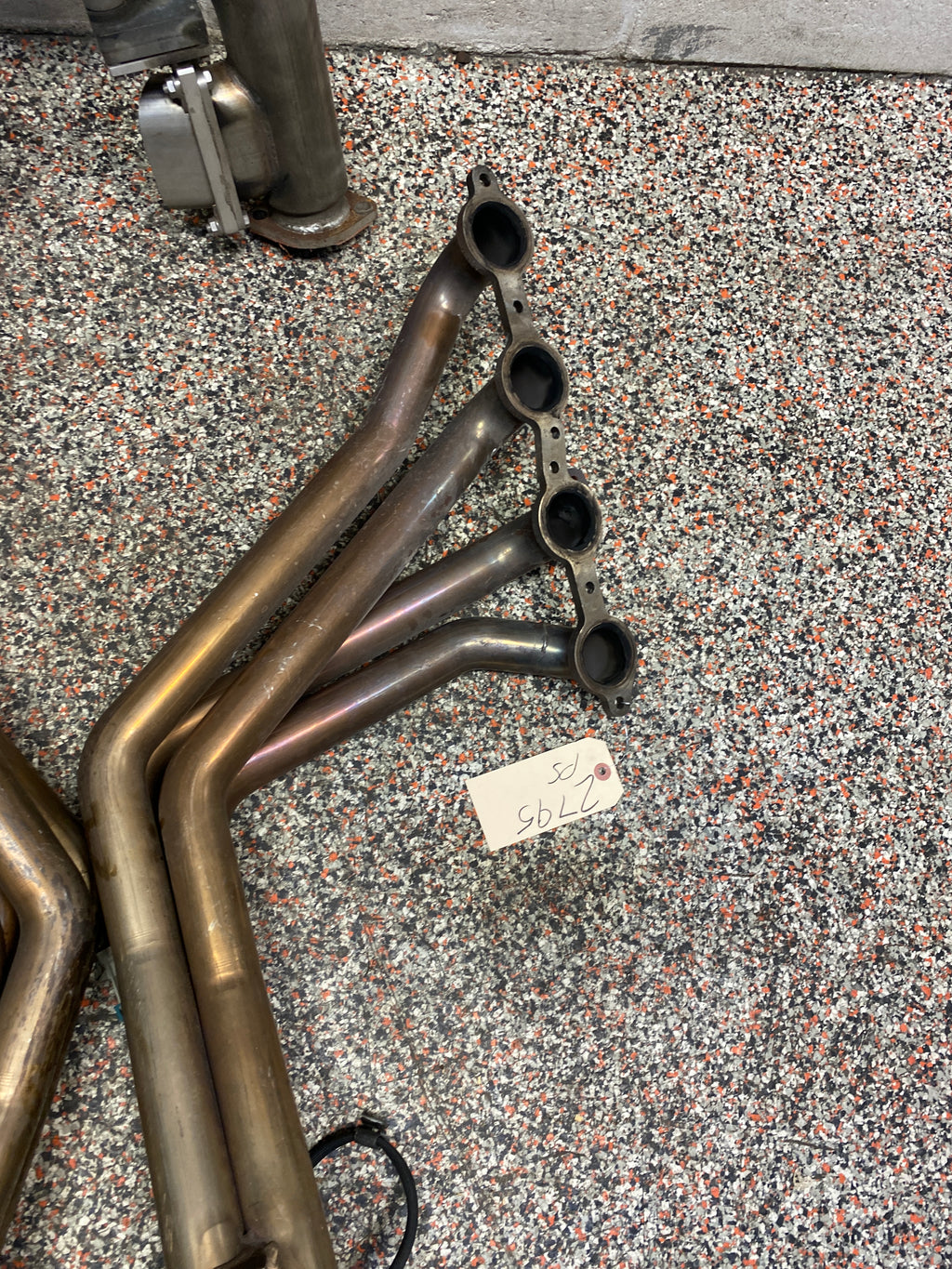 2003 CORVETTE C5Z06 LONGTUBE HEADERS AND X PIPE WITH CONNECTION PIPE 1 3/4IN CUT OUTS