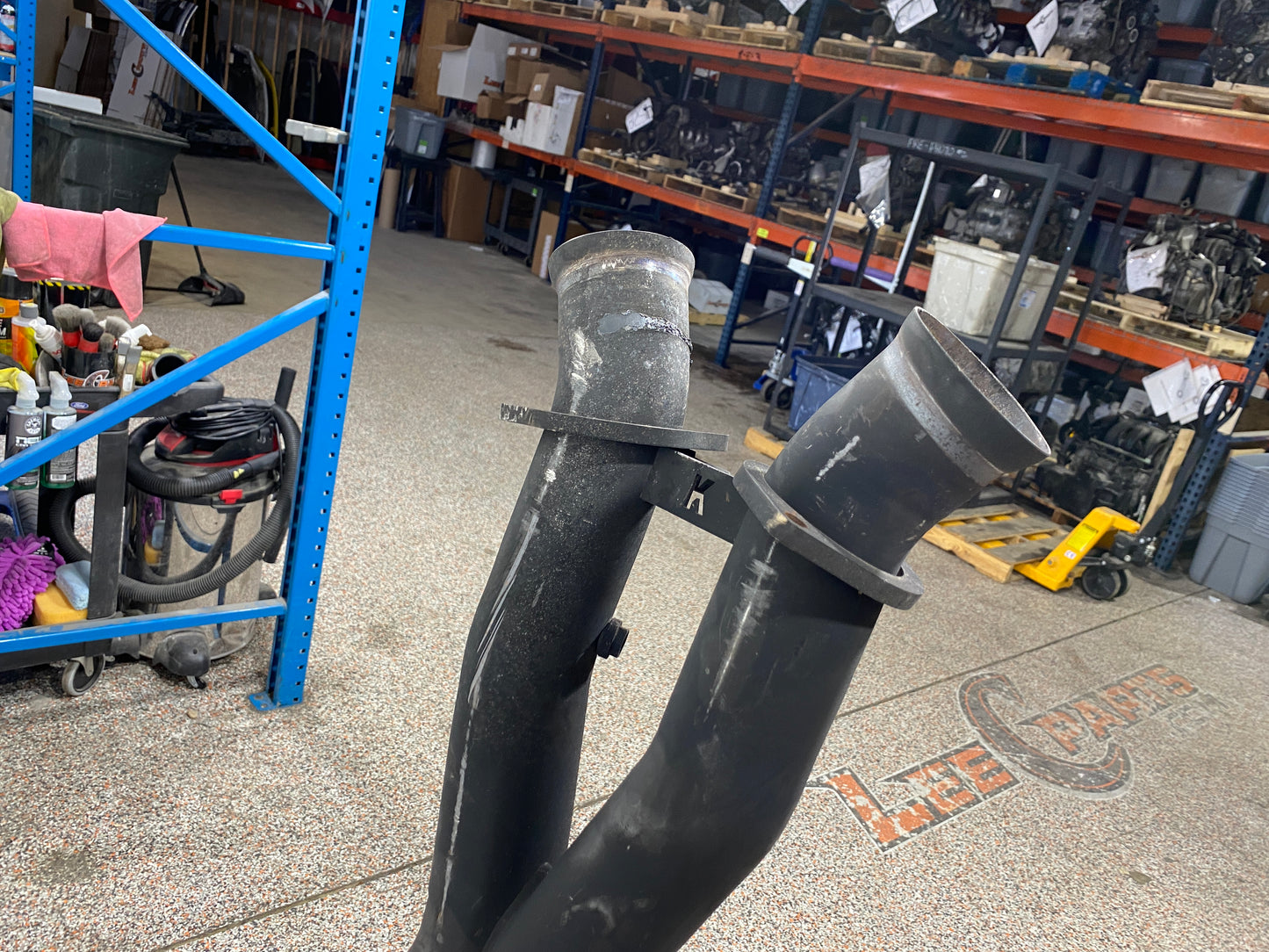 2011 CORVETTE KOOKS 1 7/8 LONG TUBE HEADERS PAIR DRIVER PASSENGER X-PIPE USED