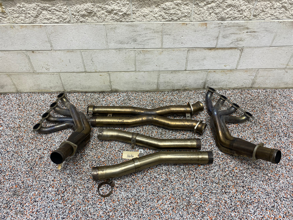 2007 CORVETTE Z06 KOOKS LONG TUBE HEADERS WITH X PIPE AND EXTENSION PIPES 1 7/8 PRIMARY