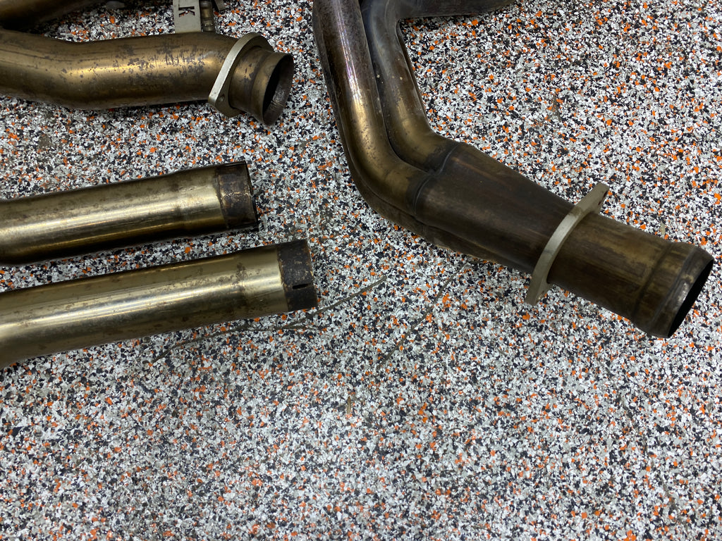 2007 CORVETTE Z06 KOOKS LONG TUBE HEADERS WITH X PIPE AND EXTENSION PIPES 1 7/8 PRIMARY
