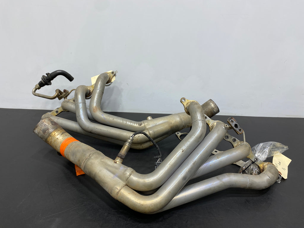 2002 CORVETTE Z06 OEM LONG TUBE HEADERS UNKNOWN BRAND USED SEE PICS!!