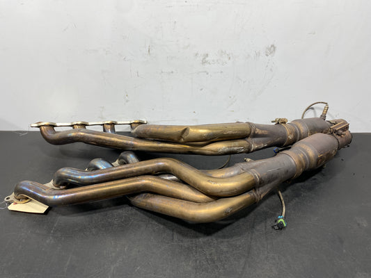 2010 CAMARO SS KOOKS 1 7/8 CATTED LONG TUBE HEADERS PAIR DRIVER PASSENGER USED