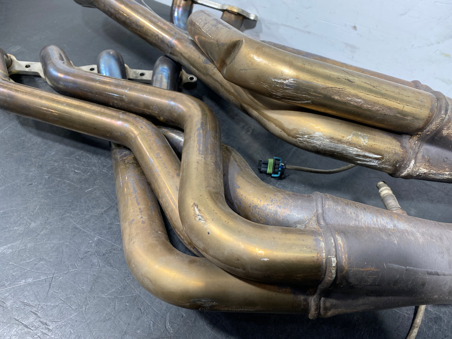 2010 CAMARO SS KOOKS 1 7/8 CATTED LONG TUBE HEADERS PAIR DRIVER PASSENGER USED