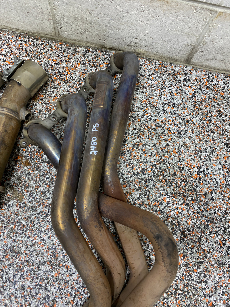 2004 CADILLAC CTS V LONG TUBE KOOKS LONG TUBE HEADERS 1 7/8 PRIMARY WITH CONNECTION PIPESUSED SEE PICS!!