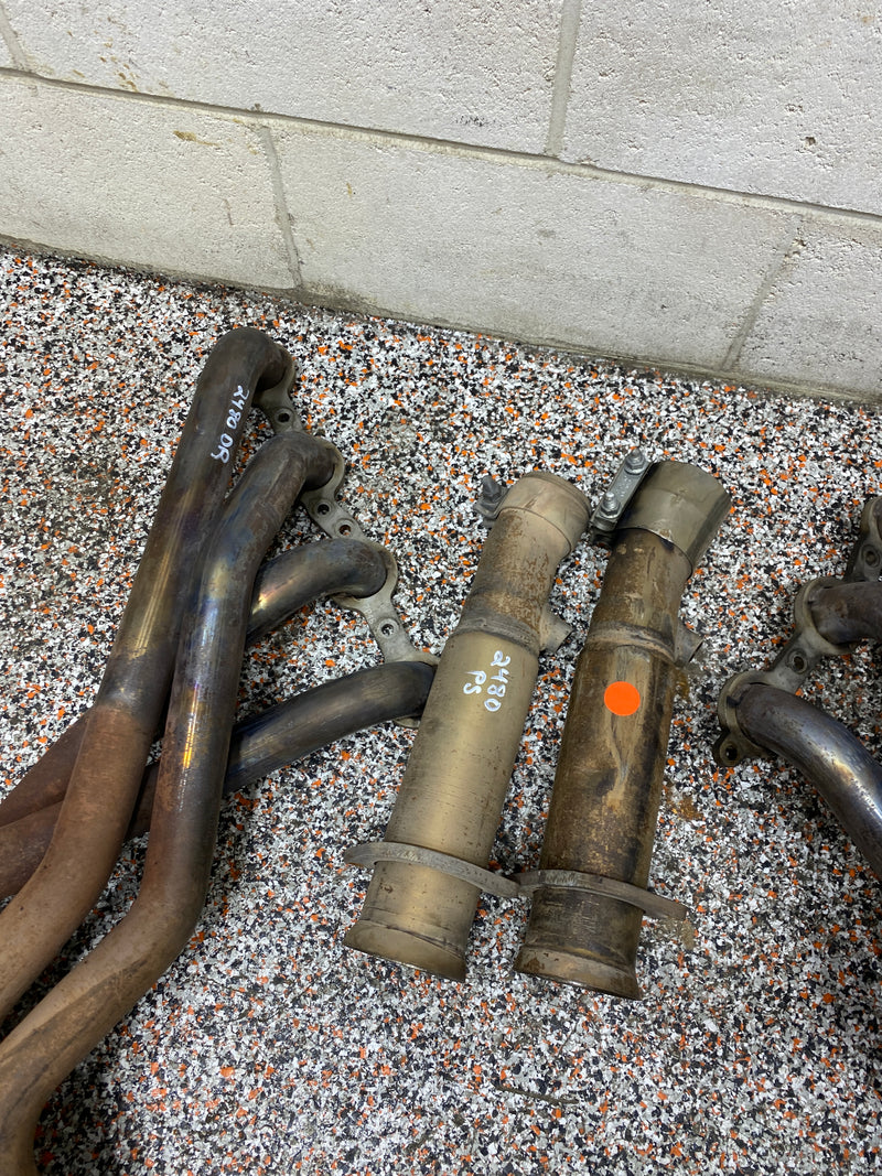2004 CADILLAC CTS V LONG TUBE KOOKS LONG TUBE HEADERS 1 7/8 PRIMARY WITH CONNECTION PIPESUSED SEE PICS!!