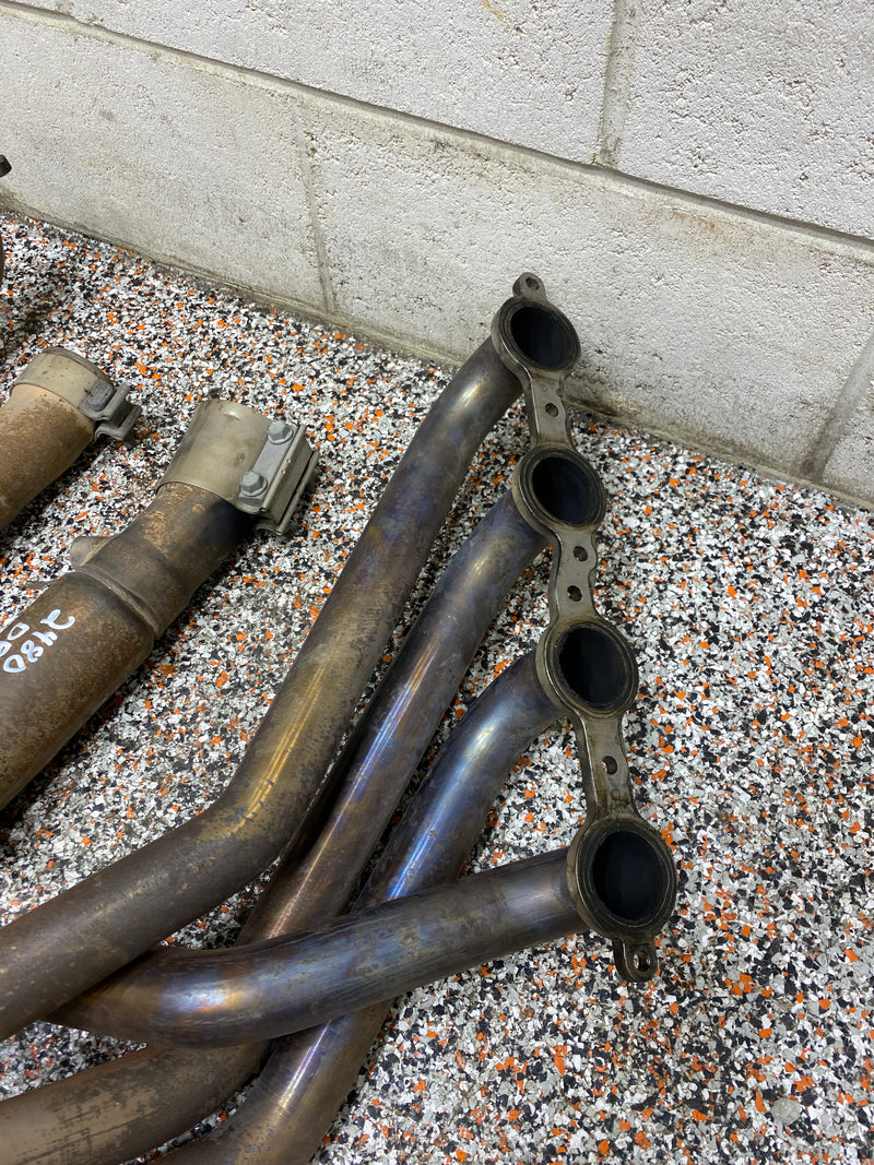 2004 CADILLAC CTS V LONG TUBE KOOKS LONG TUBE HEADERS 1 7/8 PRIMARY WITH CONNECTION PIPESUSED SEE PICS!!