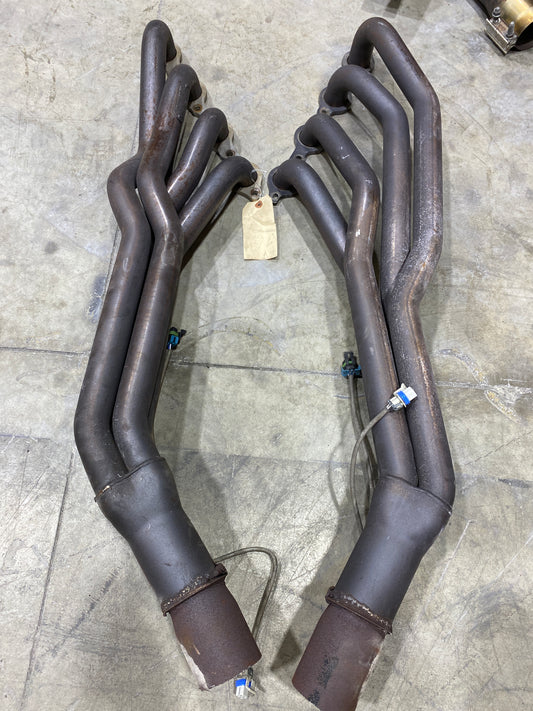 2010 CAMARO SS LONG TUBE HEADERS PAIR DRIVER PASSENGER USED