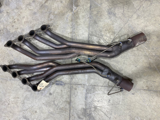 2010 CAMARO SS LONG TUBE HEADERS PAIR DRIVER PASSENGER USED