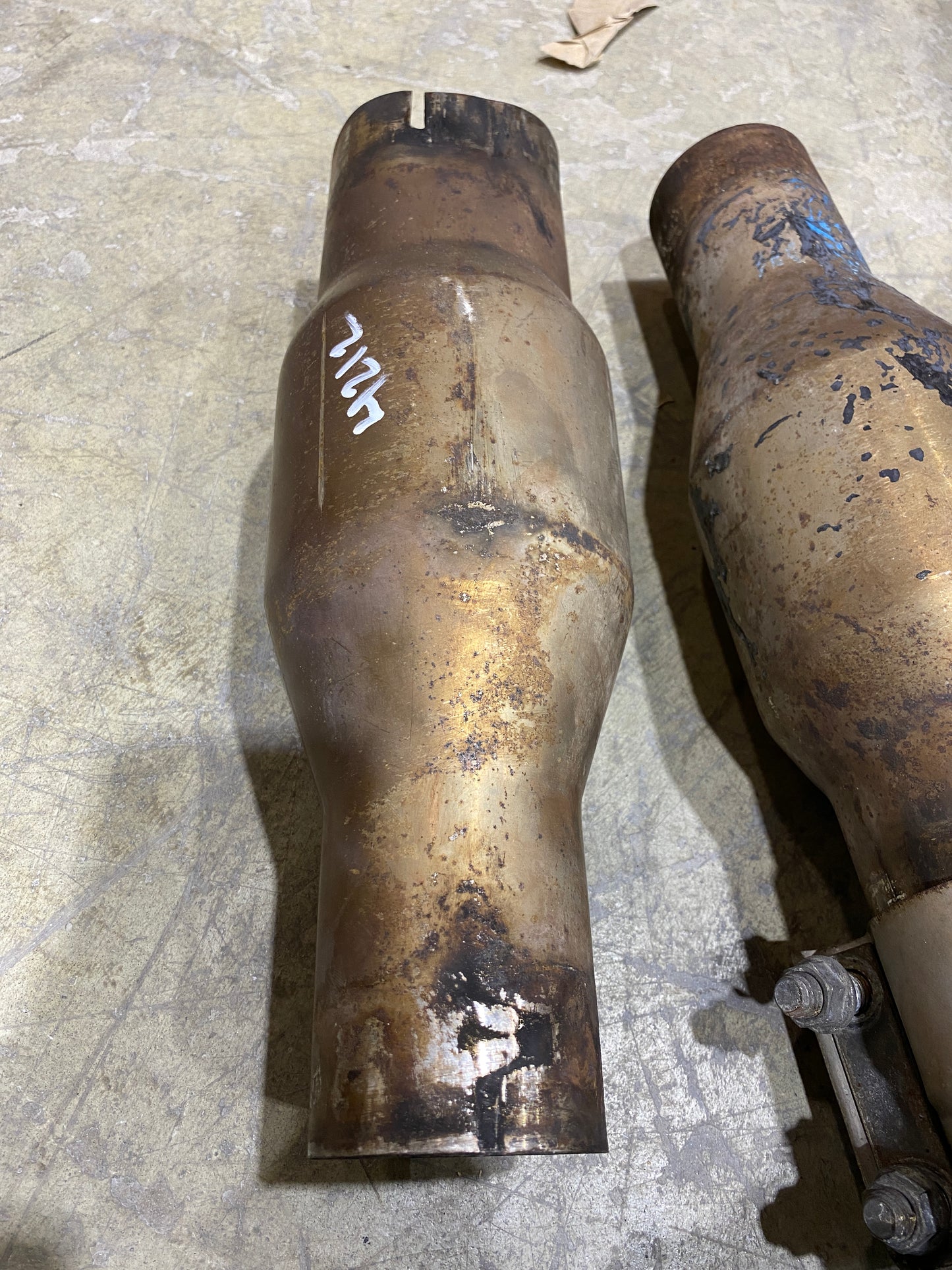 2010 CAMARO SS LONG TUBE HEADERS PAIR DRIVER PASSENGER 1 7/8 PRIMARY USED