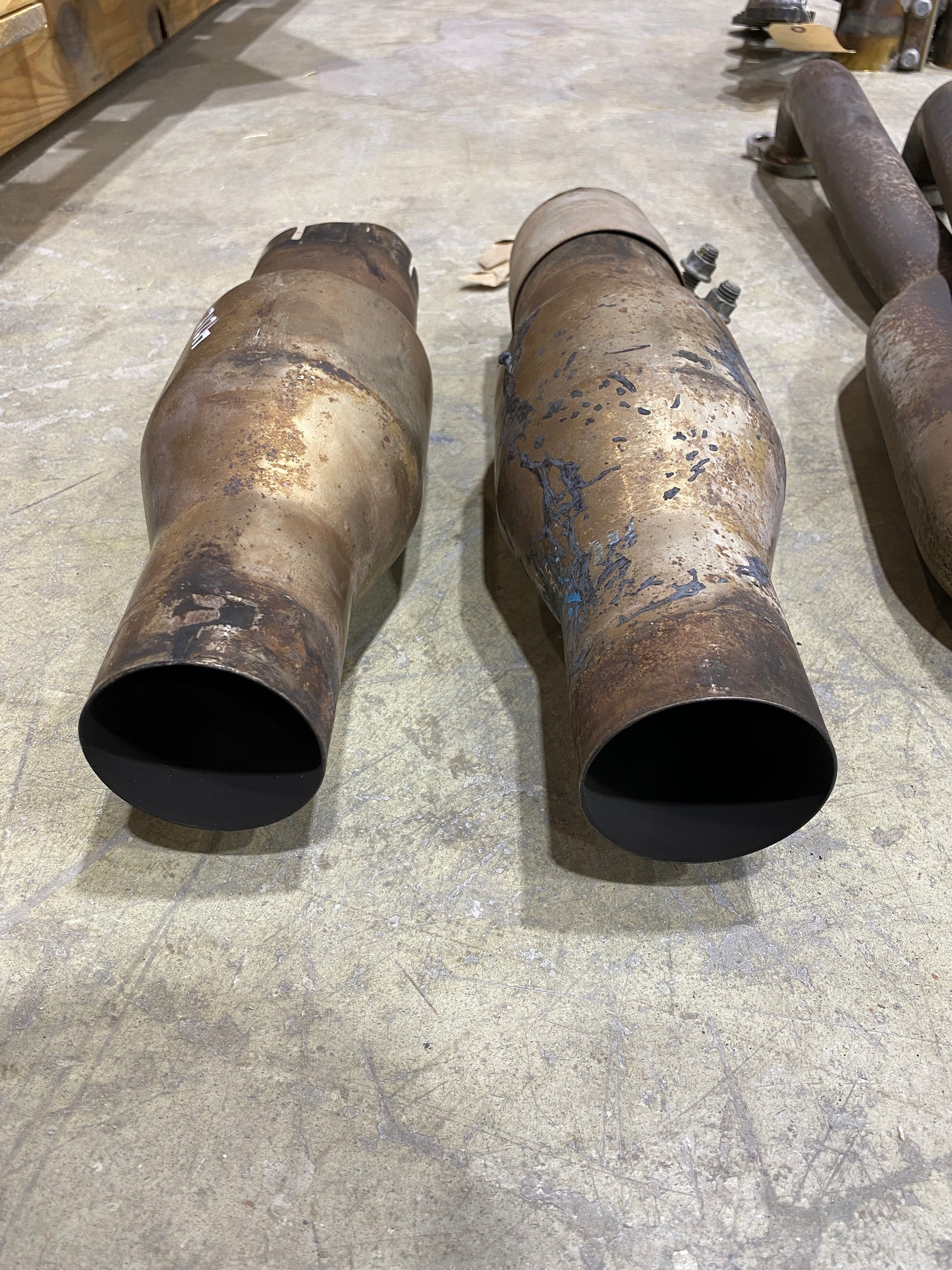 2010 CAMARO SS LONG TUBE HEADERS PAIR DRIVER PASSENGER 1 7/8 PRIMARY USED
