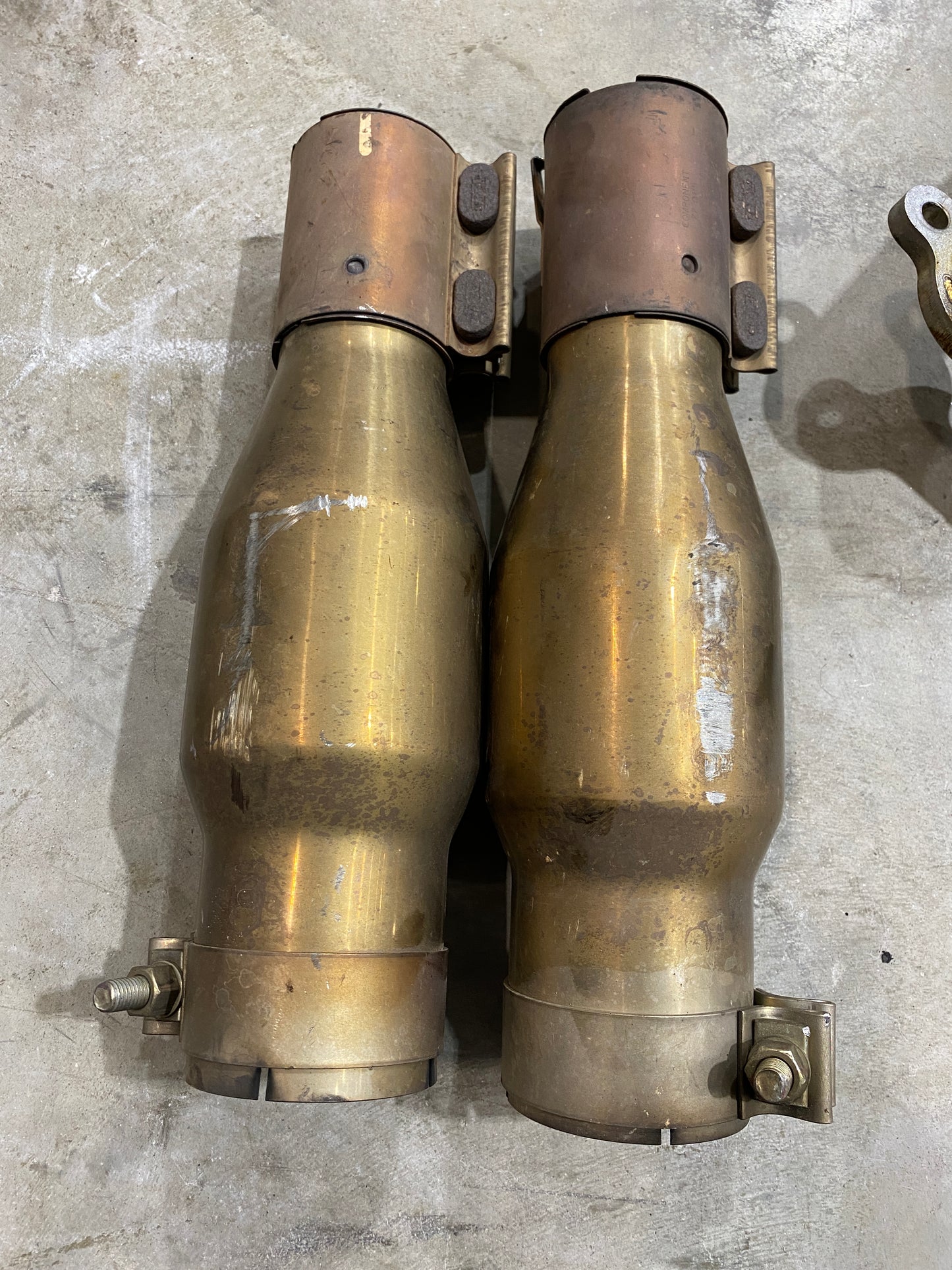 2010 CAMARO SS LONG TUBE HEADERS PAIR DRIVER PASSENGER 1 7/8 PRIMARY USED