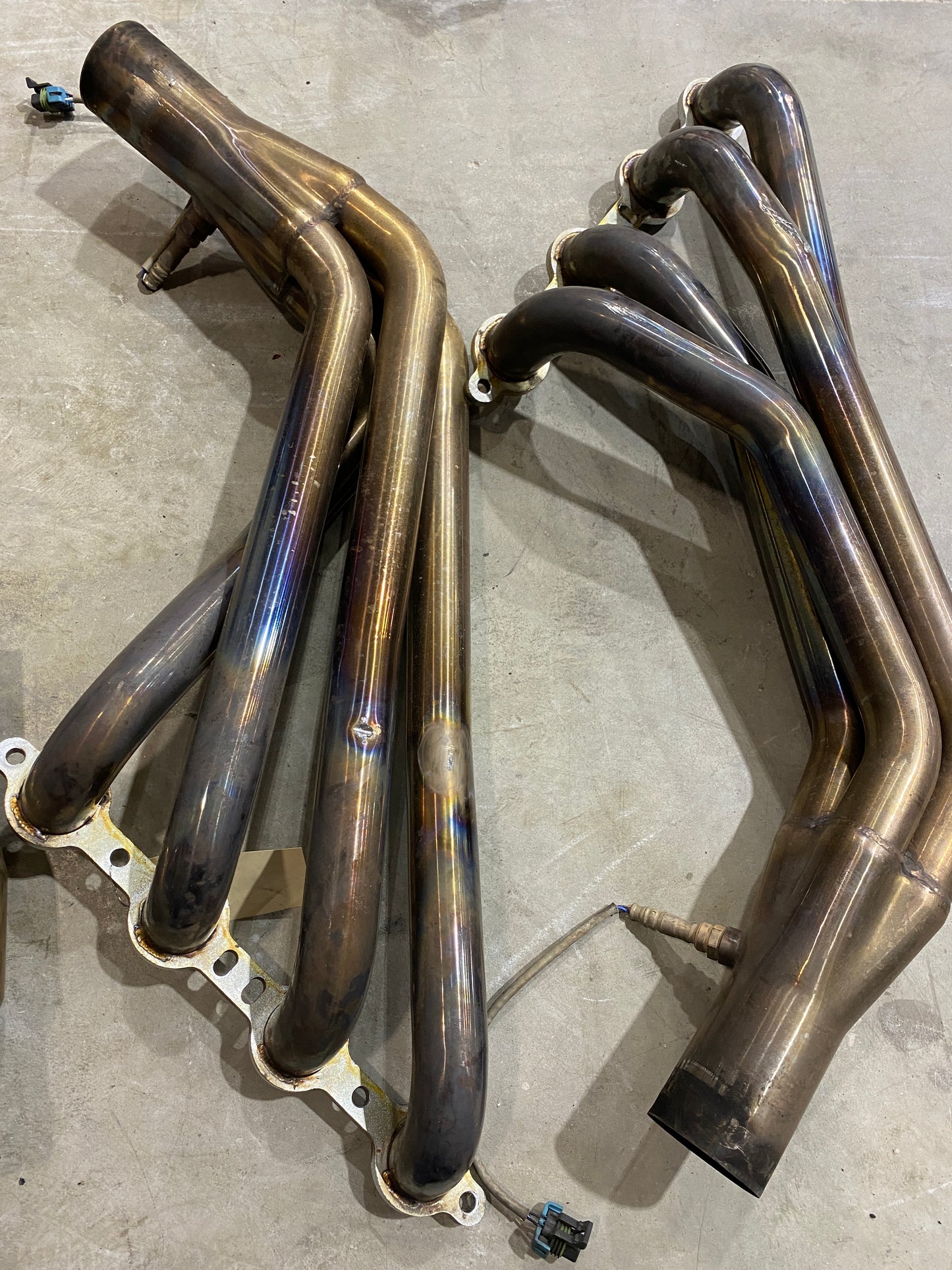 2010 CAMARO SS LONG TUBE HEADERS PAIR DRIVER PASSENGER 1 7/8 PRIMARY USED