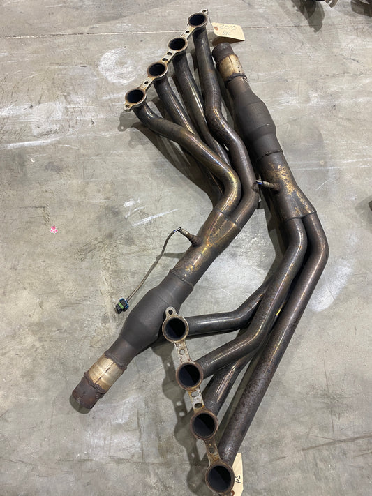 2010 CAMARO SS LONG TUBE HEADERS PAIR DRIVER PASSENGER 1 7/8 PRIMARY USED