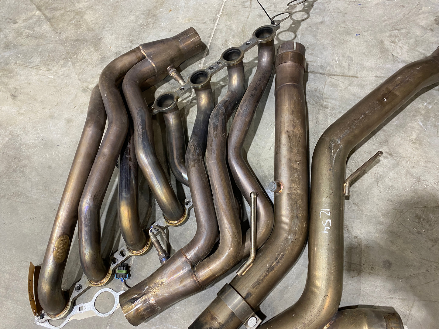 2014 CAMARO SS SPEED ENGINEERING LONG TUBE HEADER WITH X PIPE USED