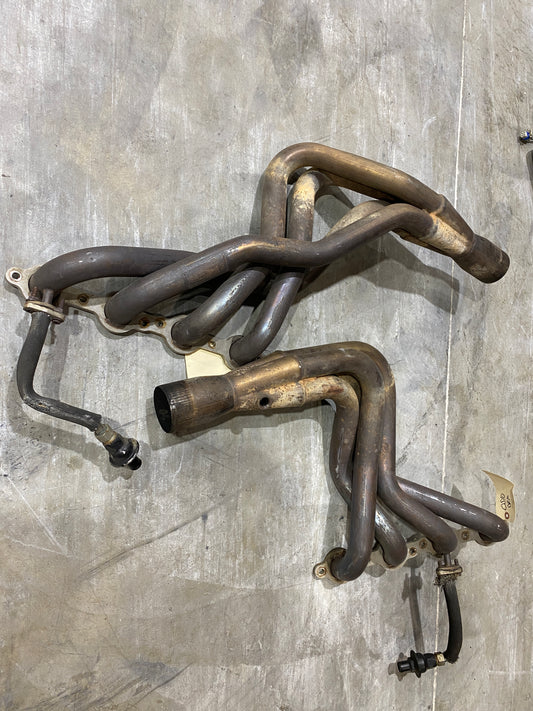 2002 CAMARO SS AMERICAN RACING LONG TUBE HEADERS PAIR DRIVER PASSENGER 1 3/4 PRIMARY USED