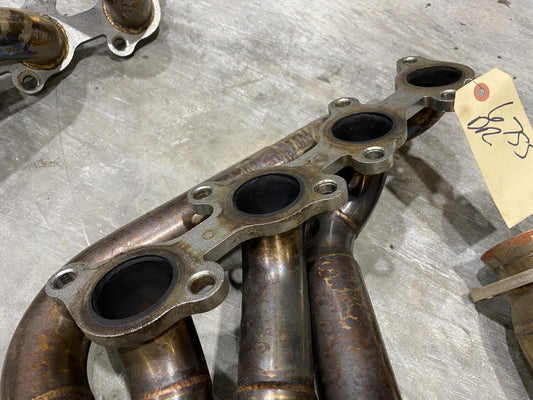 2020 MUSTANG GT 5.0 LONG TUBE HEADERS WITH EXTENSION PIPES PAIR DRIVER PASSENGER USED