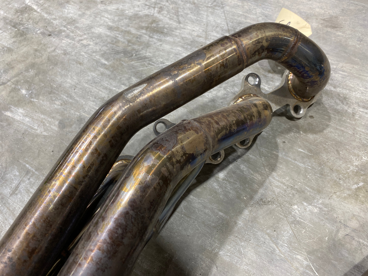 2020 MUSTANG GT 5.0 LONG TUBE HEADERS WITH EXTENSION PIPES PAIR DRIVER PASSENGER USED