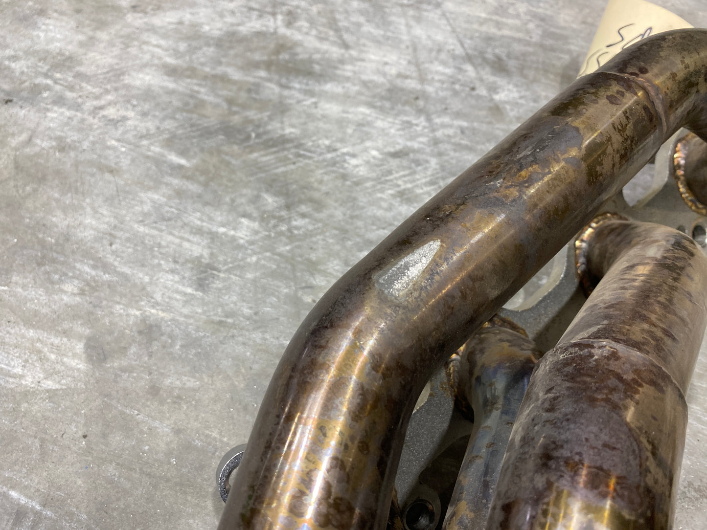 2020 MUSTANG GT 5.0 LONG TUBE HEADERS WITH EXTENSION PIPES PAIR DRIVER PASSENGER USED