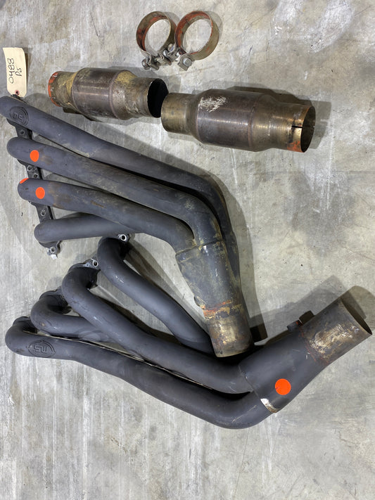 2010 CAMARO SS SW LONG TUBE HEADERS PAIR DRIVER PASSENGER USED