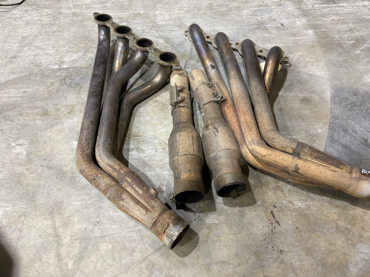 2014 CAMARO SS TEXAS SPEED LONG TUBE HEADERS PAIR DRIVER PASSENGER USED