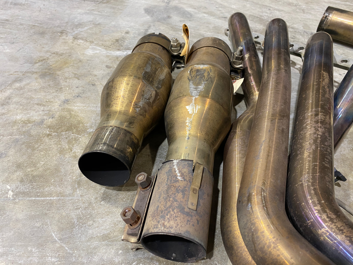 2010 CAMARO SS LONG TUBE HEADERS PAIR DRIVER PASSENGER USED